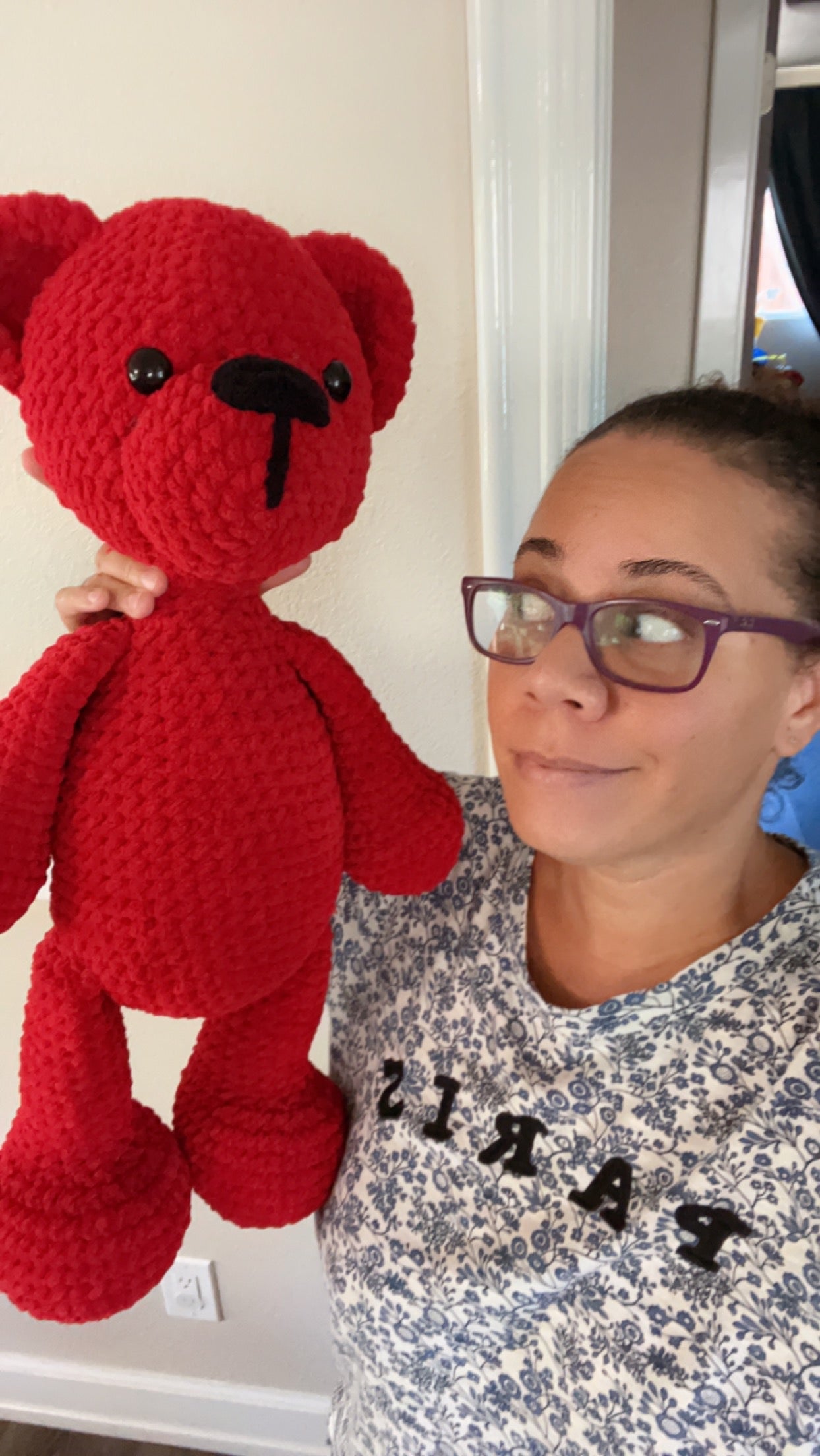 Large Emotional support teddy bear (24 inches)