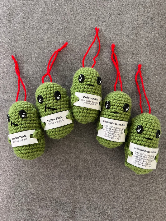 Positive pickle/ emotional support pickle