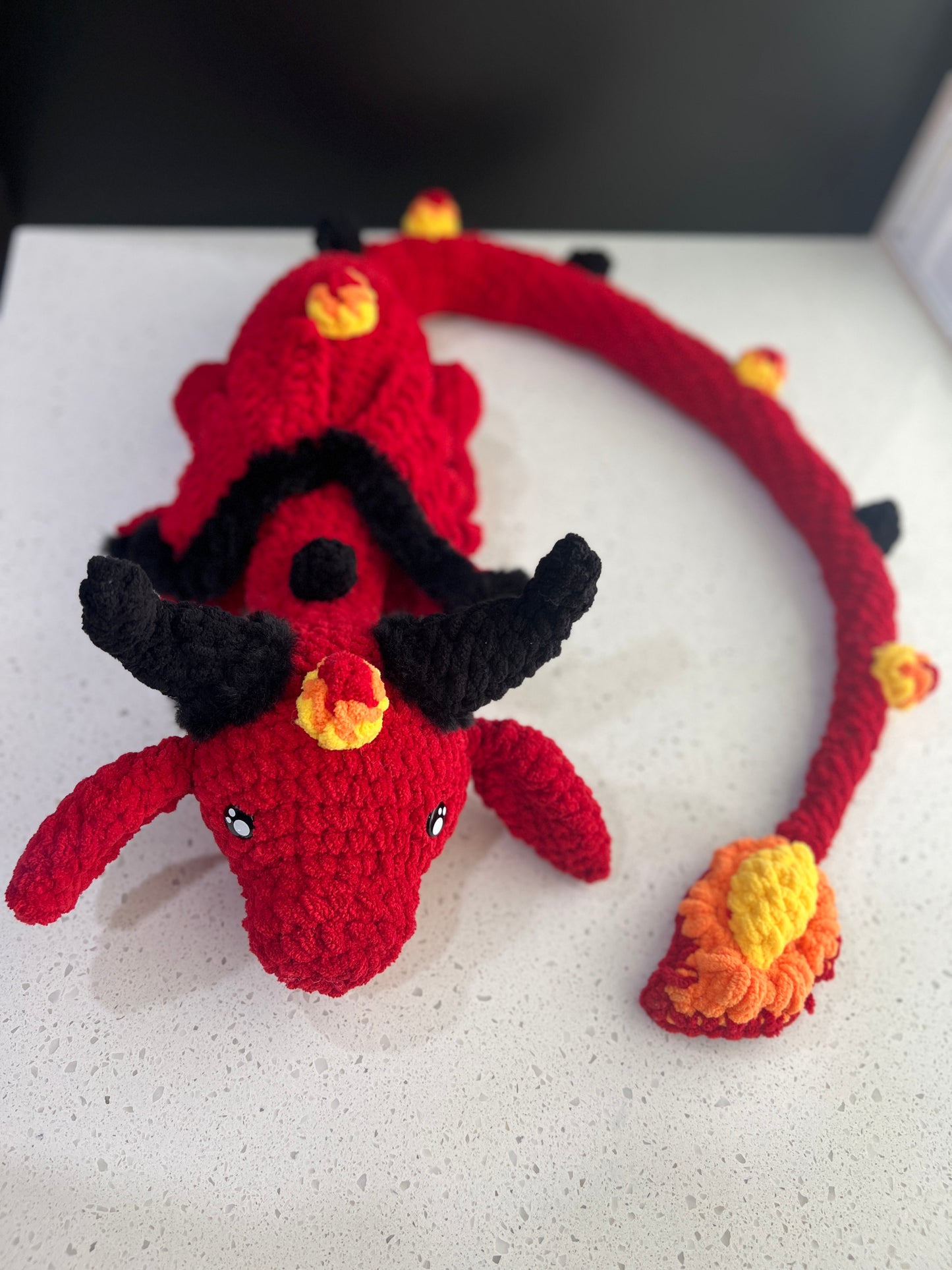 Enchanting Crochet Dragon