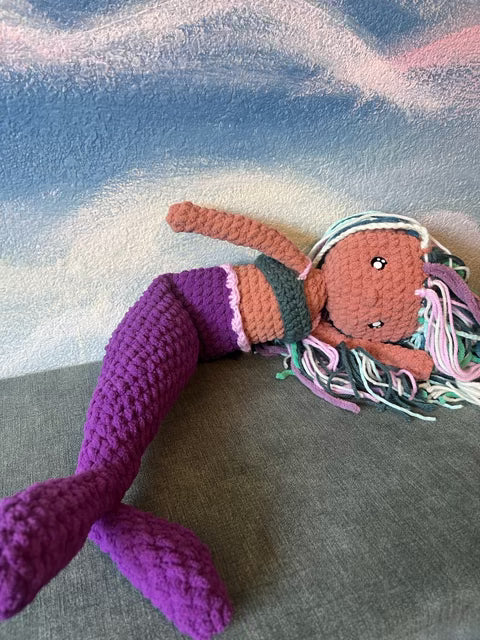 Enchanting Crochet Mermaid Doll