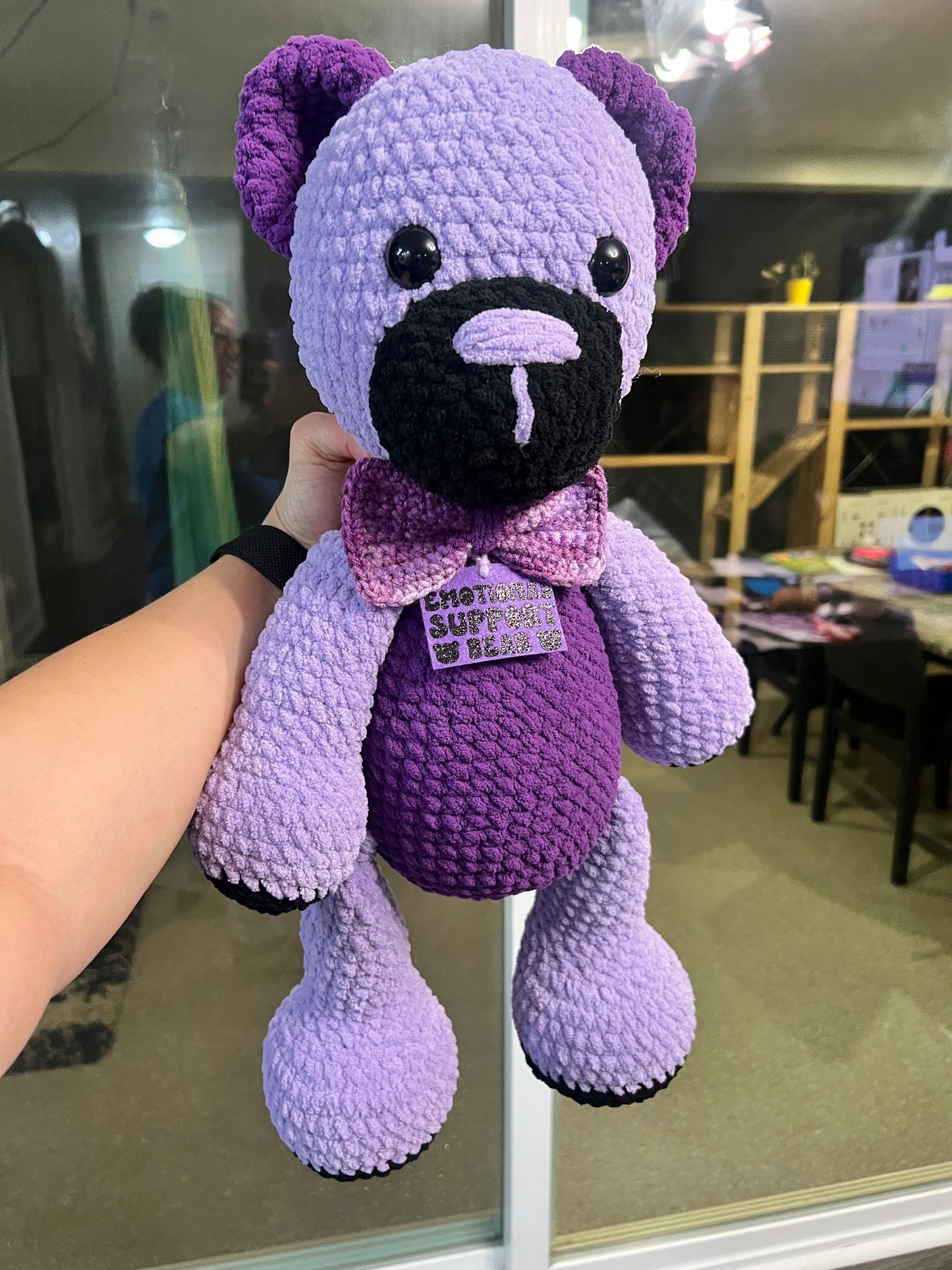 Large Emotional support teddy bear (24 inches)