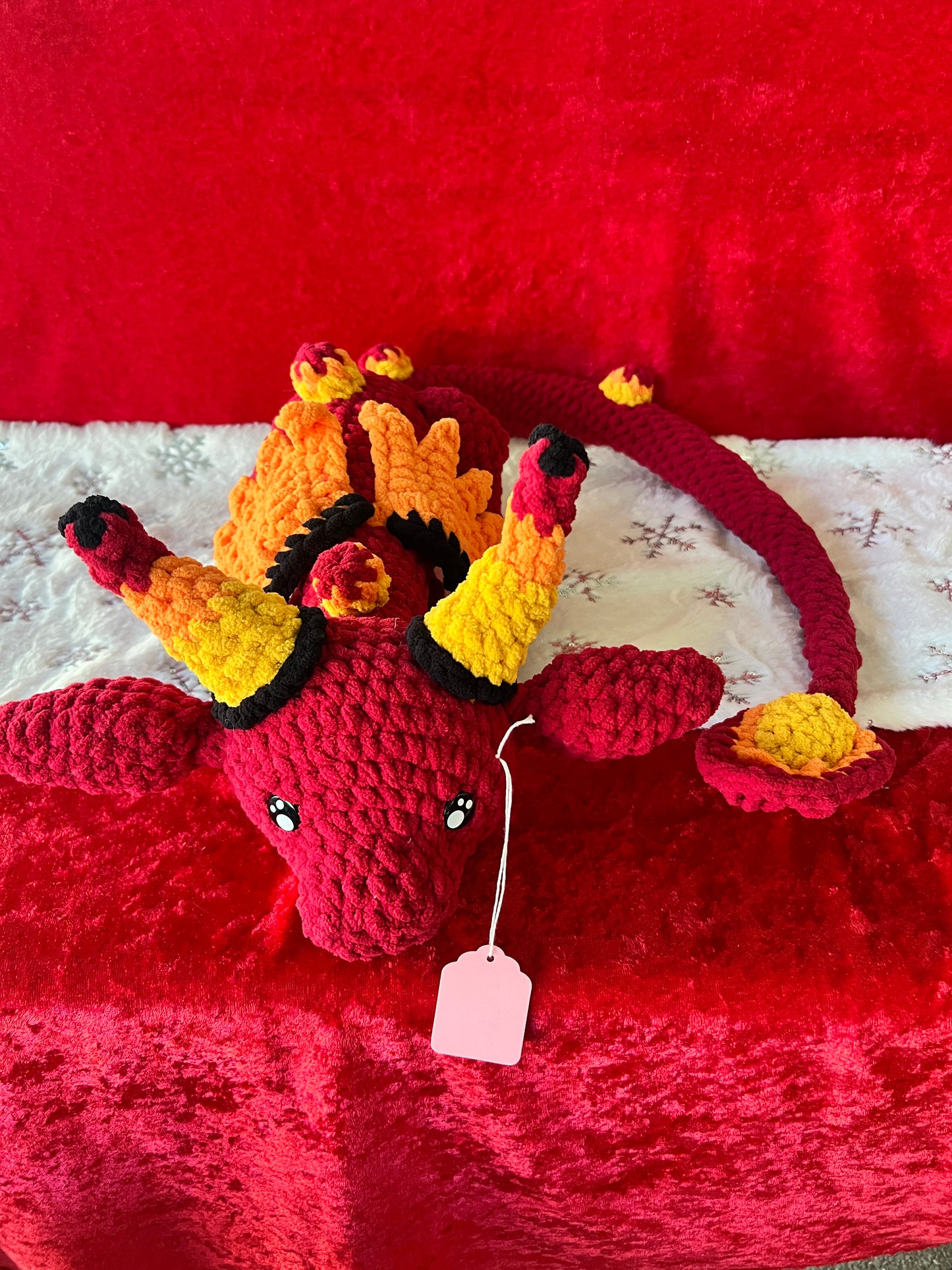 Red fire dragon-Made to order