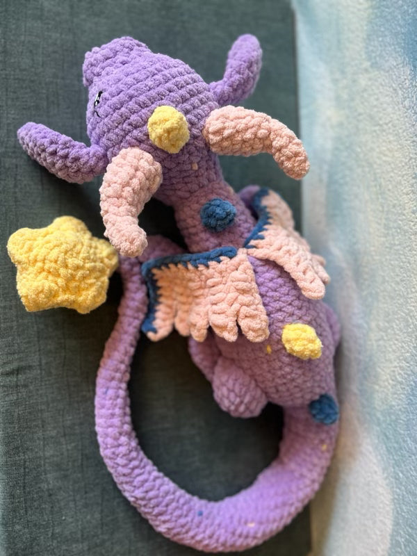 Enchanting Crochet Dragon