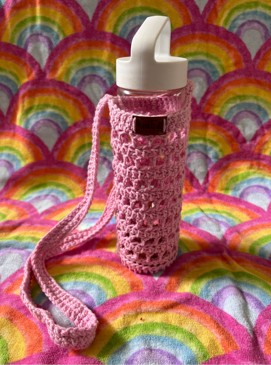 Stylish Crochet Water Bottle Holder