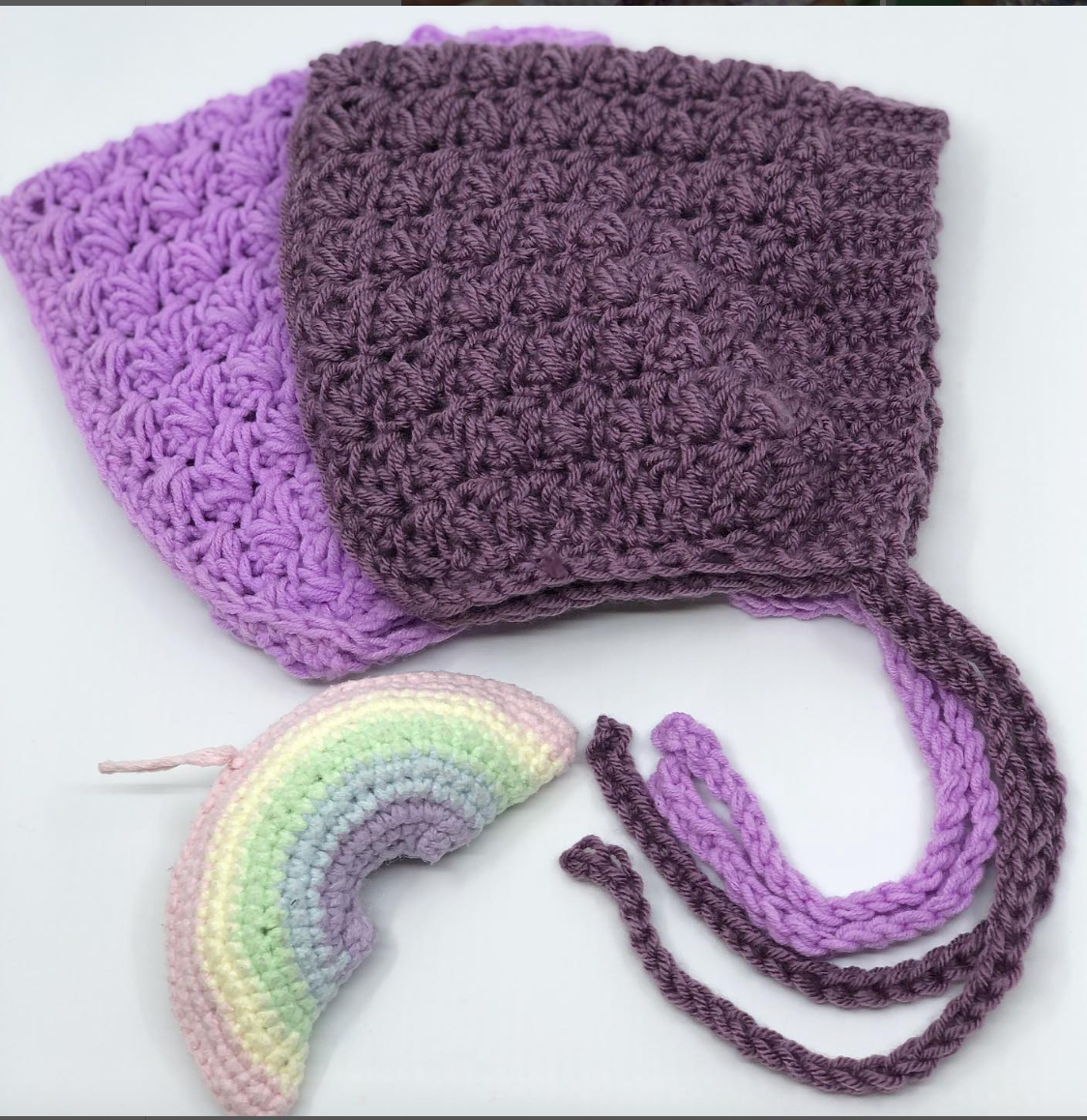 Adorable Handmade Crochet Bonnets for Your Little Ones! š