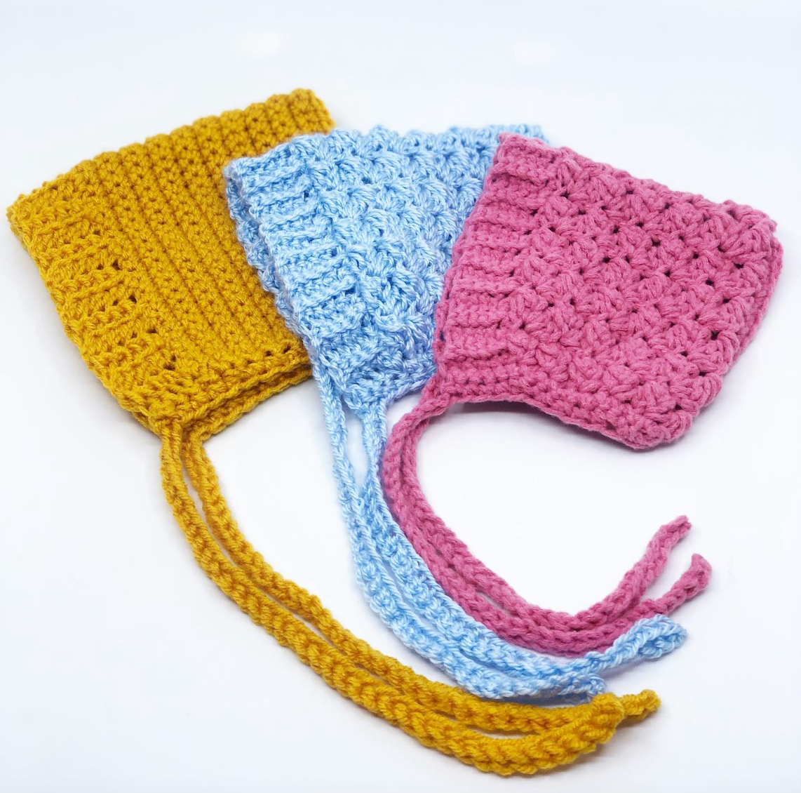 Adorable Handmade Crochet Bonnets for Your Little Ones! š