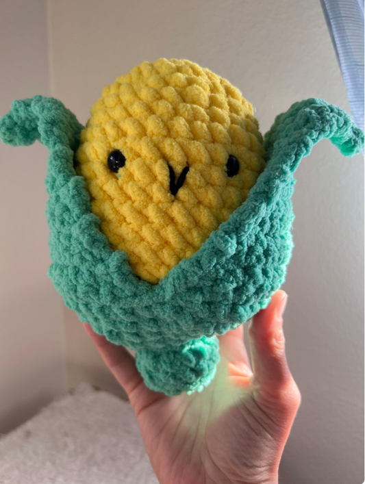 It’s corn doll! Cuddle doll