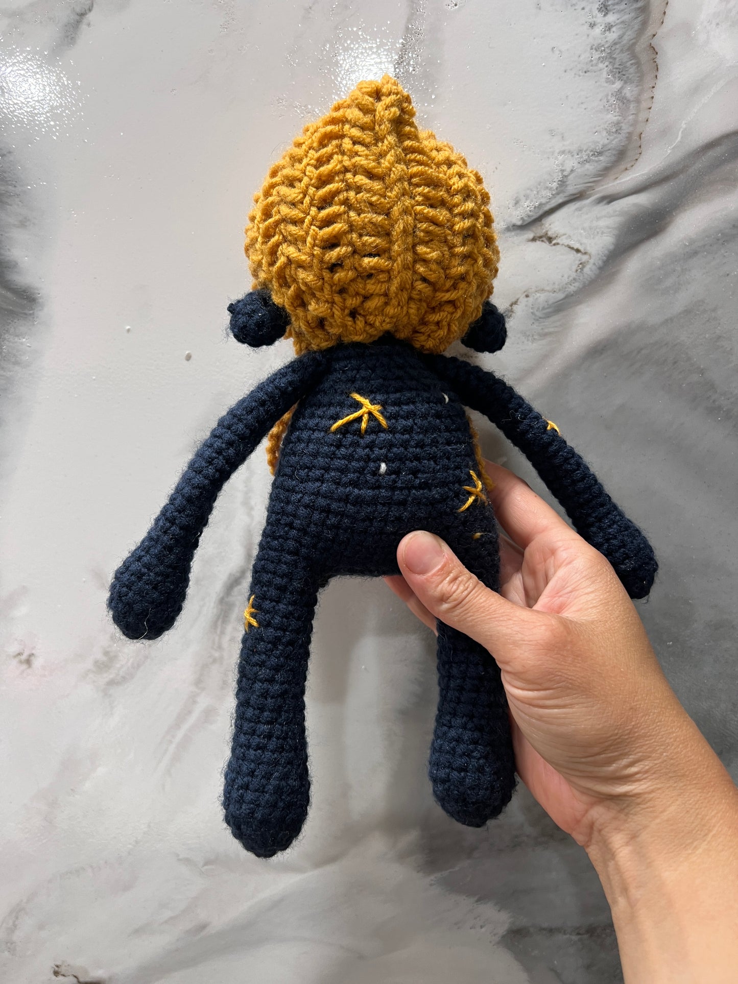 Starlight sparkle crochet doll