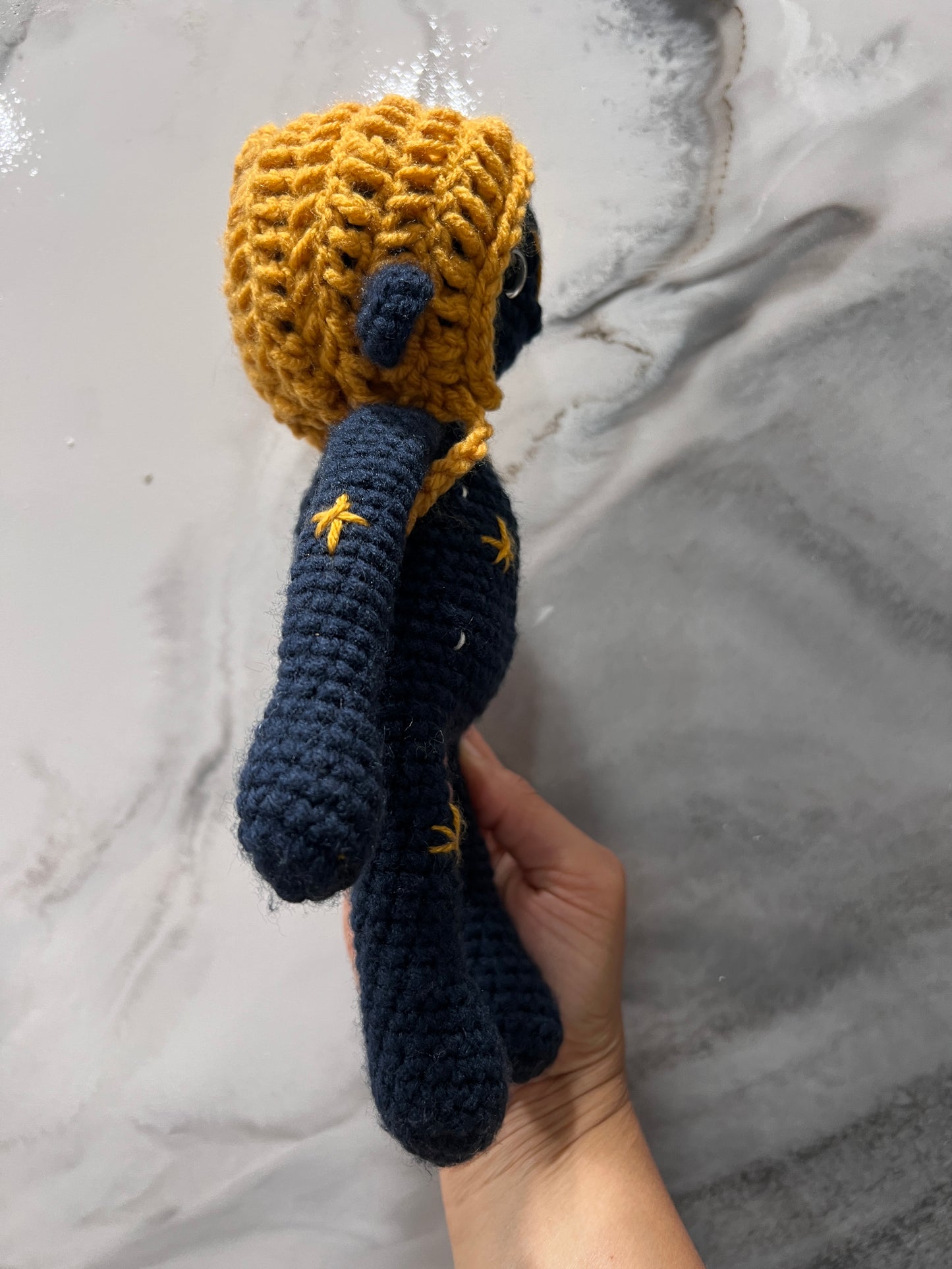 Starlight sparkle crochet doll