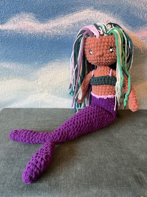 Enchanting Crochet Mermaid Doll