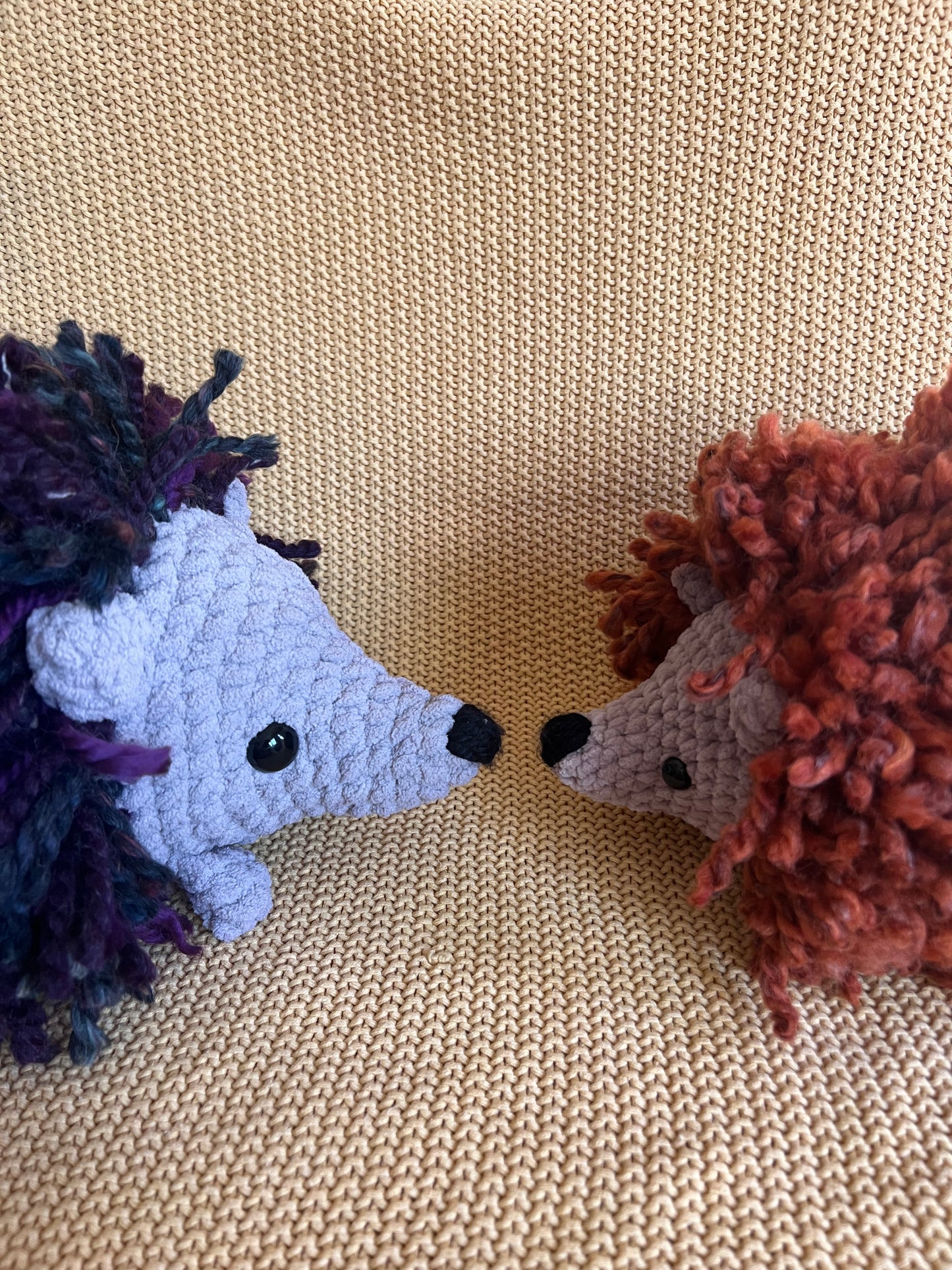 Crochet Cuddly Hedgehog Doll