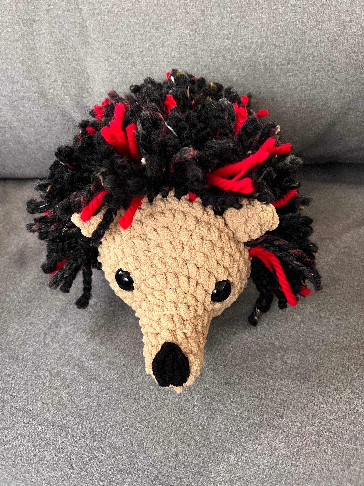 Crochet Cuddly Hedgehog Doll