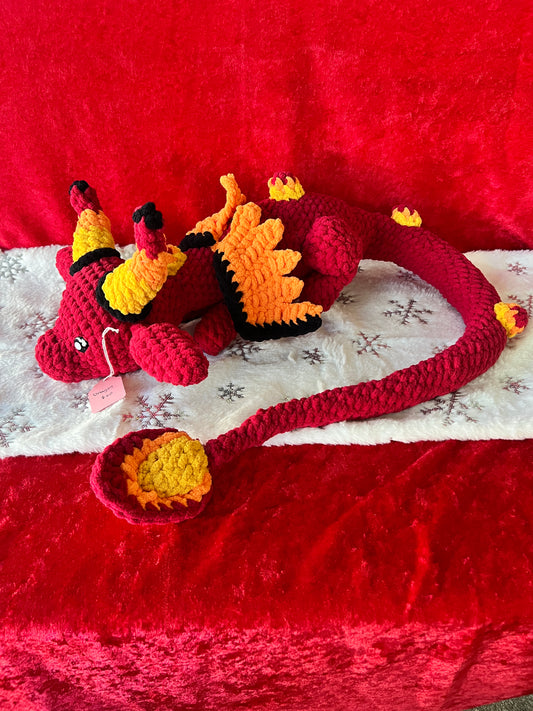 Red fire dragon-Made to order