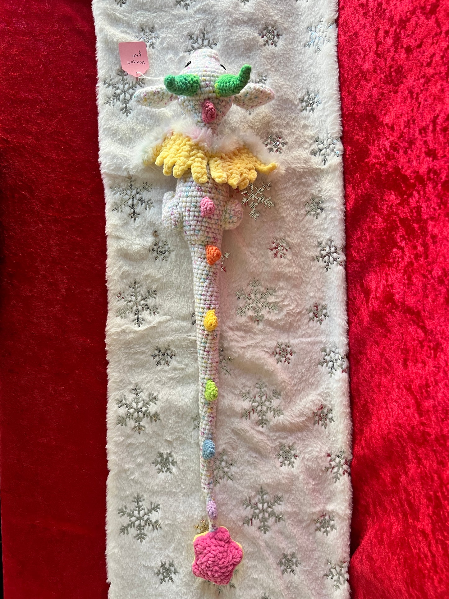 Birthday cake dragon- Made to order