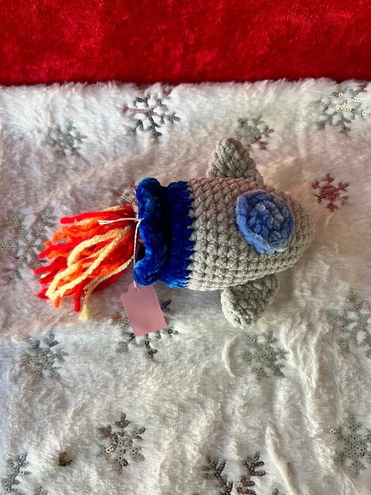 Little rocket ship- Ready to ship!